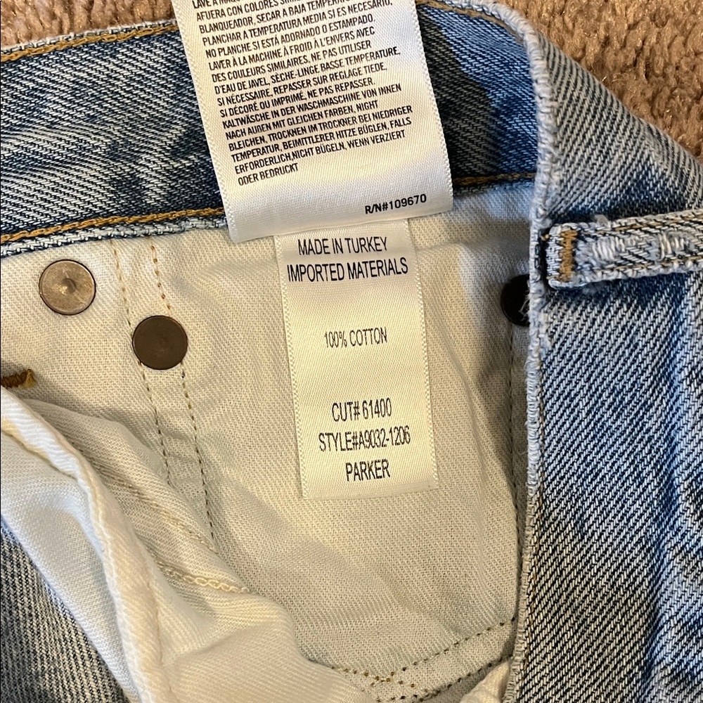 Agolde Parker Shorts - Swapmeet - Picture 3 of 4
